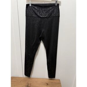 Jessica Simpson Active high rise Leggings Snakeprint Size Medium Elevated Basic